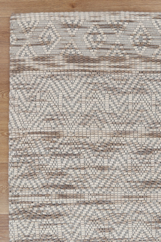 Copacabana Chevron Beige Wool Rug - /products/copacabana-chevron-beige-wool-rug