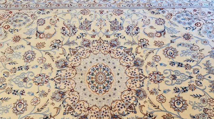 Finest Persian Wool & Silk Rugs (298 x198 CM)