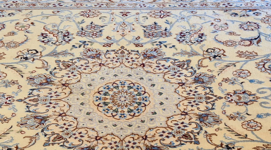Finest Persian Wool & Silk Rugs (298 x198 CM)