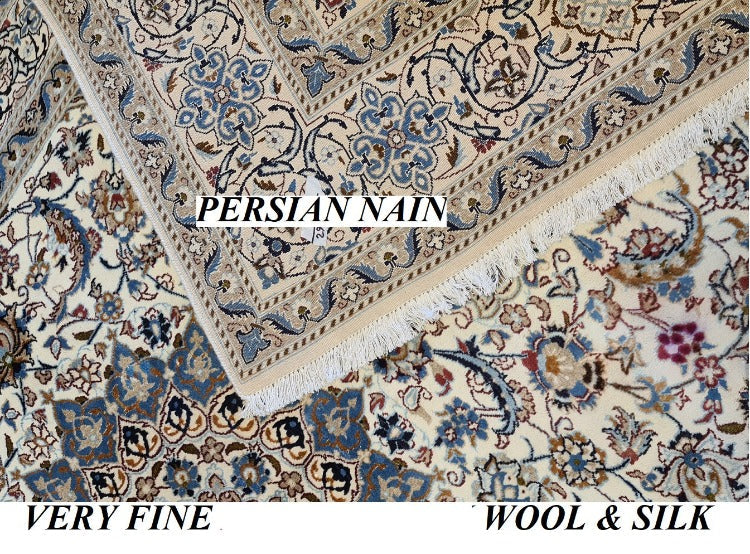 Persian Nain Rug – Attractive & Durable for High Traffic Areas (290 X 195 CM)