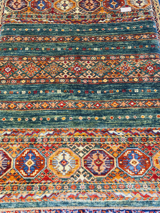 Natural Vege Dyes Kazak Rugs Australia (107 X 157 CM) - /products/natural-vege-dyes-kazak-rugs-handmade-wool-rugs-australia