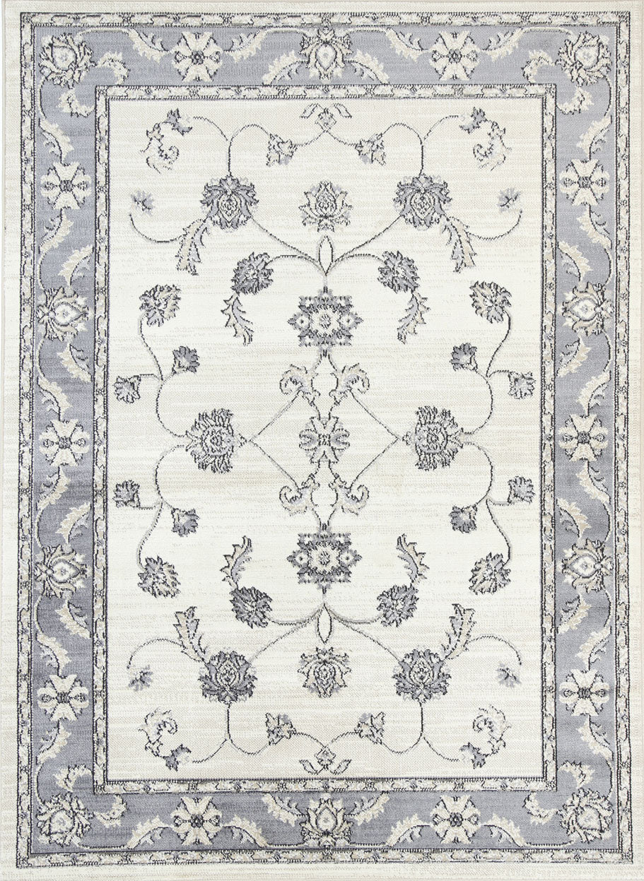 Ariana Ziegler Cream Grey Rug