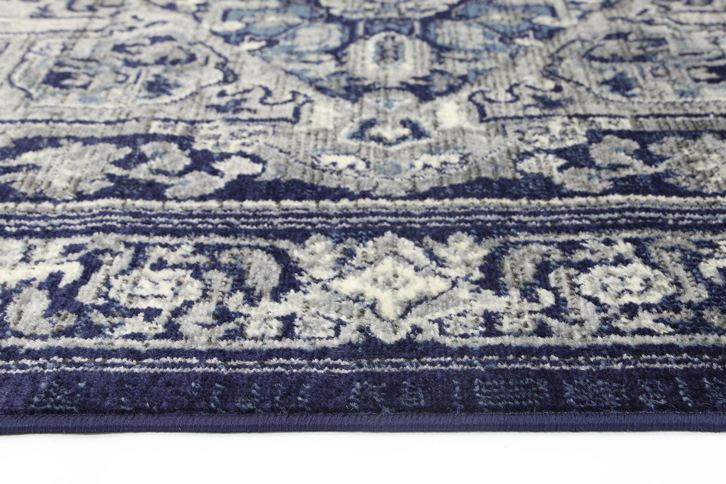 Ariana Tranistional Navy Rug