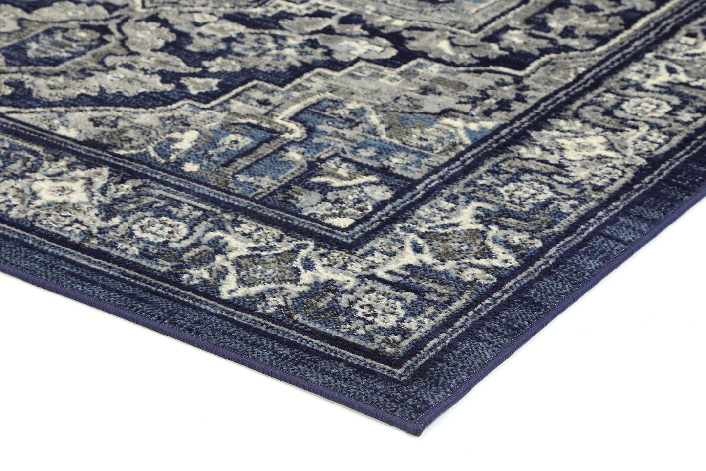 Ariana Tranistional Navy Rug
