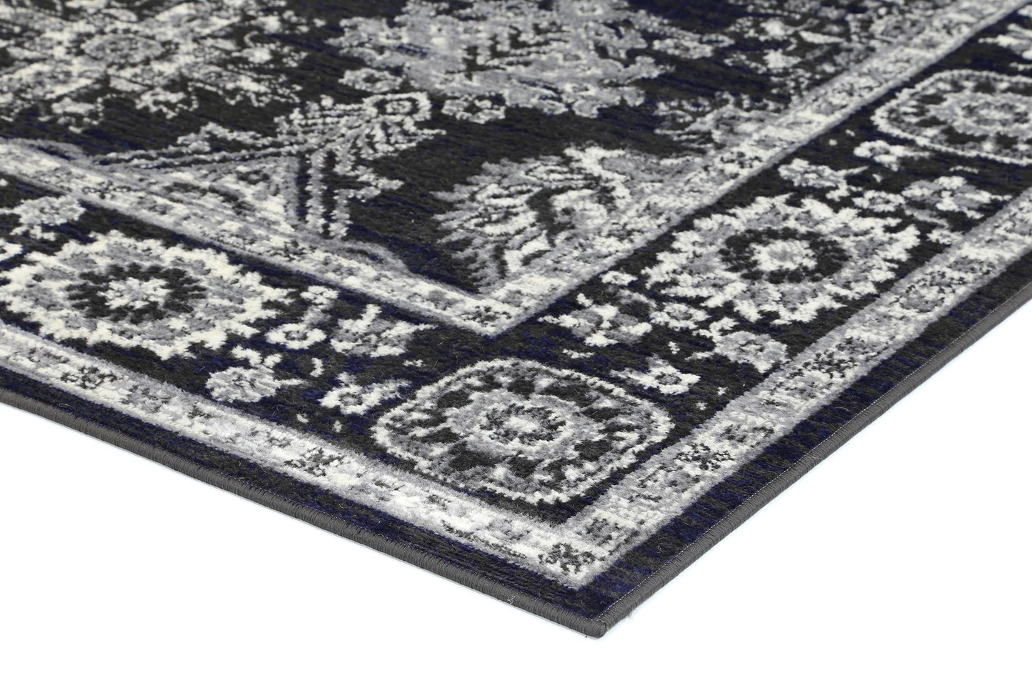 Ariana Ziegler Navy Grey Rug