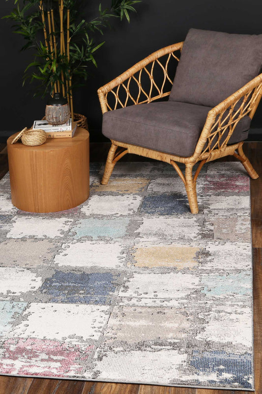 Brisbane Cube Multi Rug - /products/brisbane-multi-cube-rug