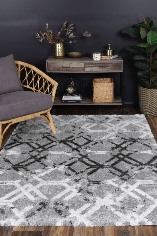 Century Flavius Grey Plush Rug - /products/cent10