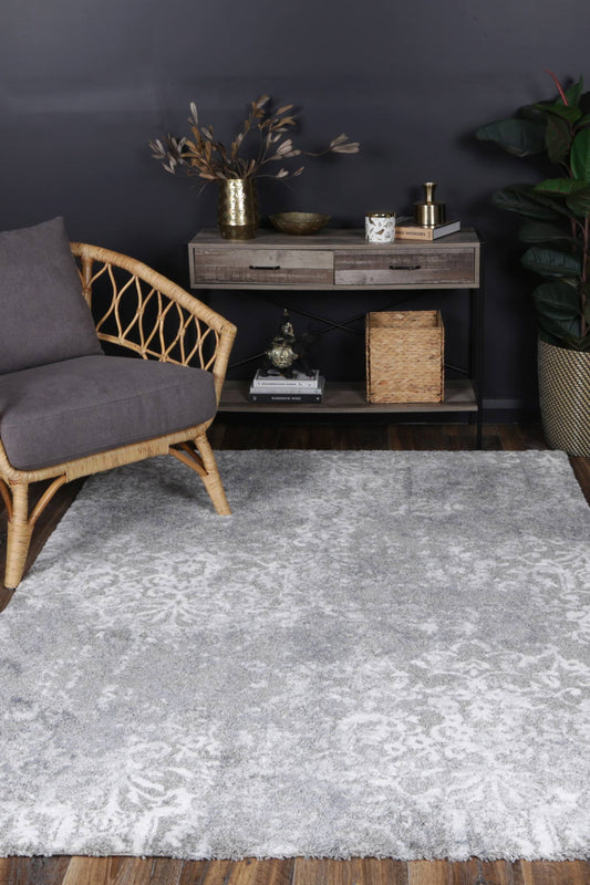 Century Marcus Grey Plush Rug - /products/cent16