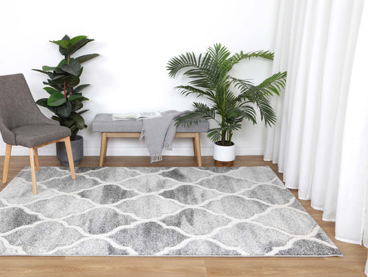 Chelsea Lattice Grey Plush Rug - /products/chelsea-lattice-grey-plush-rug