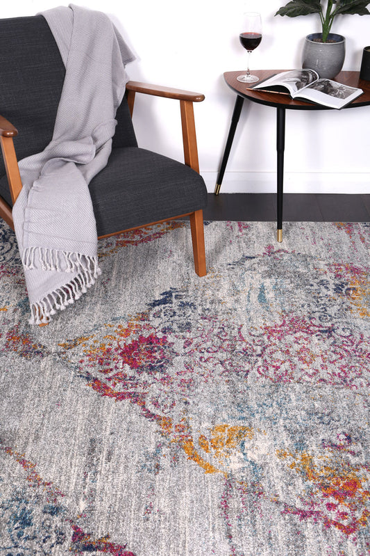 Delicate Ornate Multi-Coloured Rug - /products/delicate-deli1