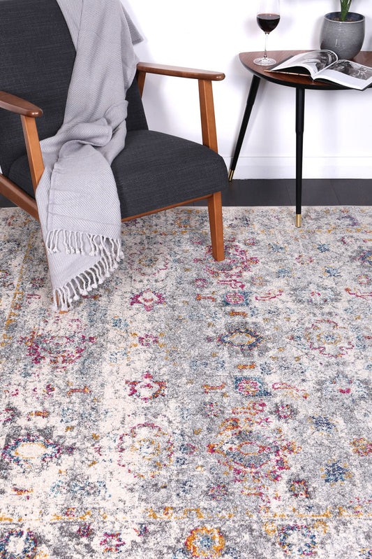 Delicate Flowers Multi-Coloured Rug - /products/delicate-deli11