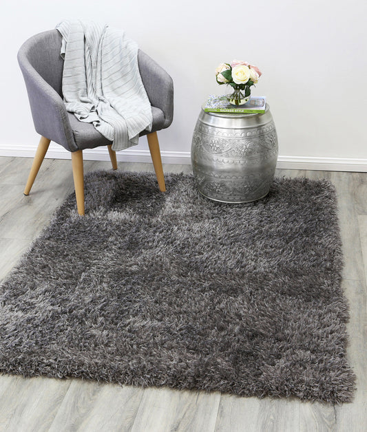 Flokati Super Soft Ultra Thick Shag Rug Charcoal - /products/flok80062char