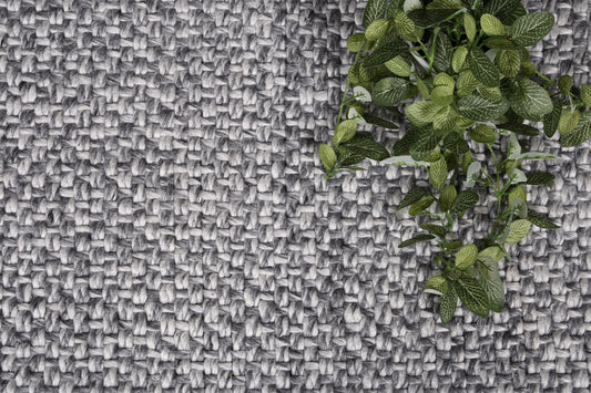 Harlow Chignon Charcoal Wool Blend Rug - /products/zayna-chignon-charcoal-wool-blend-rug