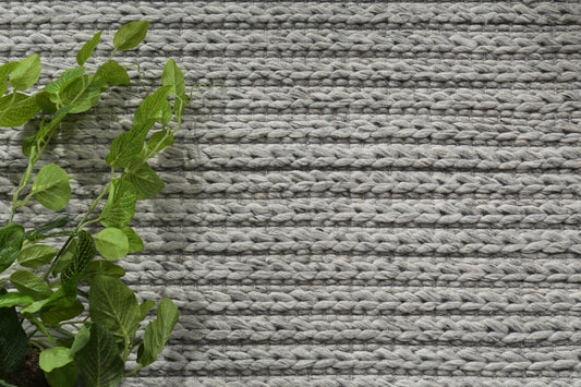 Harlow Cue Grey Wool Blend Rug - /products/zayna-cue-grey-wool-blend-rug