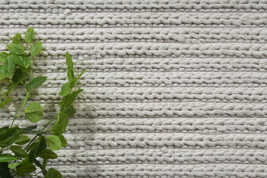 Harlow Cue White Wool Blend Rug - /products/zayna-cue-white-wool-blend-rug