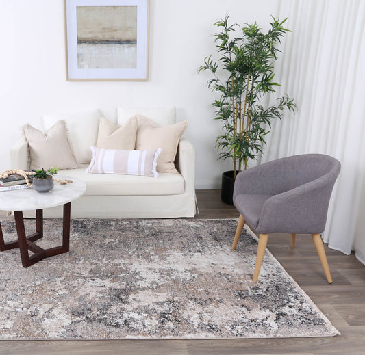 Melbourne Mosoel Ash Abstract Soft Rug - /products/melbourne-mosoel-ash-abstract-soft-rug
