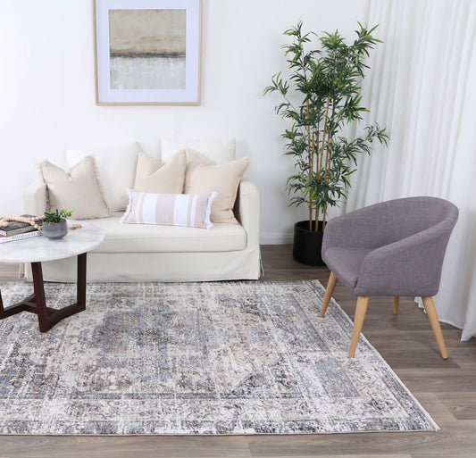Melbourne Multan Ash Traditional Soft Rug - /products/melbourne-multan-ash-traditional-soft-rug