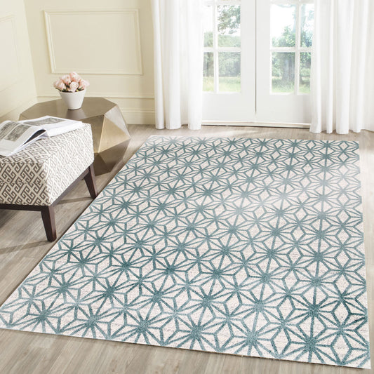 Matisse Aqua Blue Web Rug - /products/morisot-aqua-web-rug