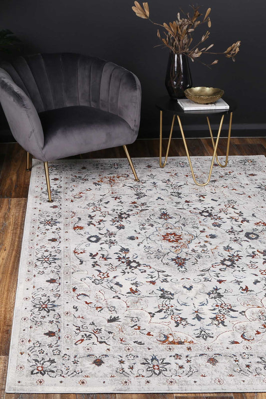 Porto Ava Ivory & Red Traditional Rug - /products/porto-port01-d815d