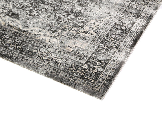 Prague Teresa Charcoal Traditional Rug - /products/prague-14654-95