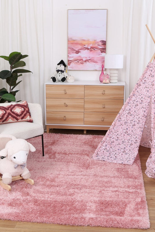 Perth Soft Shag Pink Rug - /products/perth-soft-shag-pink