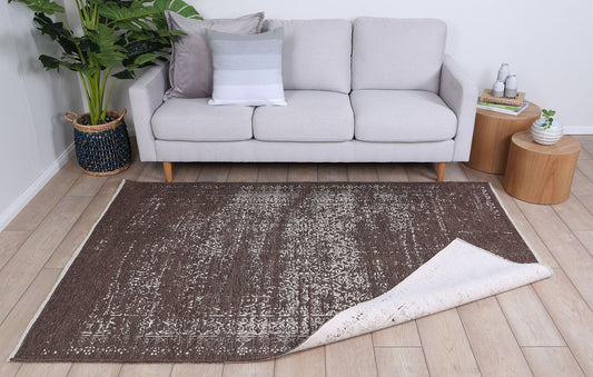 Rustic Homestead Beige & Cream Contemporary Rug - /products/rust6123beige