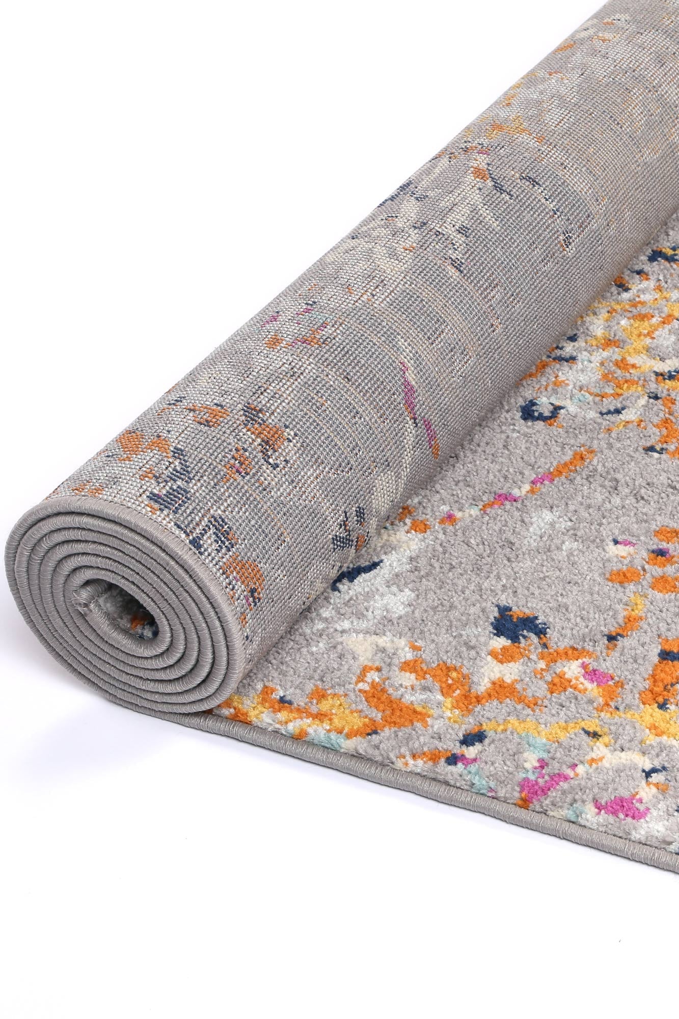 Silia Catina Grey & Multi Contemporary Rug