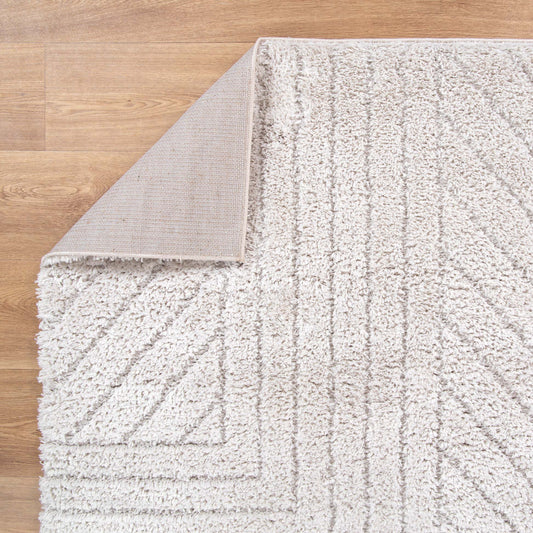 Tender Modern Beige Shag Rug - /products/tender-modern-beige-shag-rug
