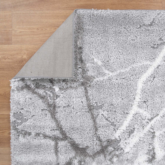 Tender Abstract Silver Shag Rug - /products/tender-abstract-silver-shag-rug