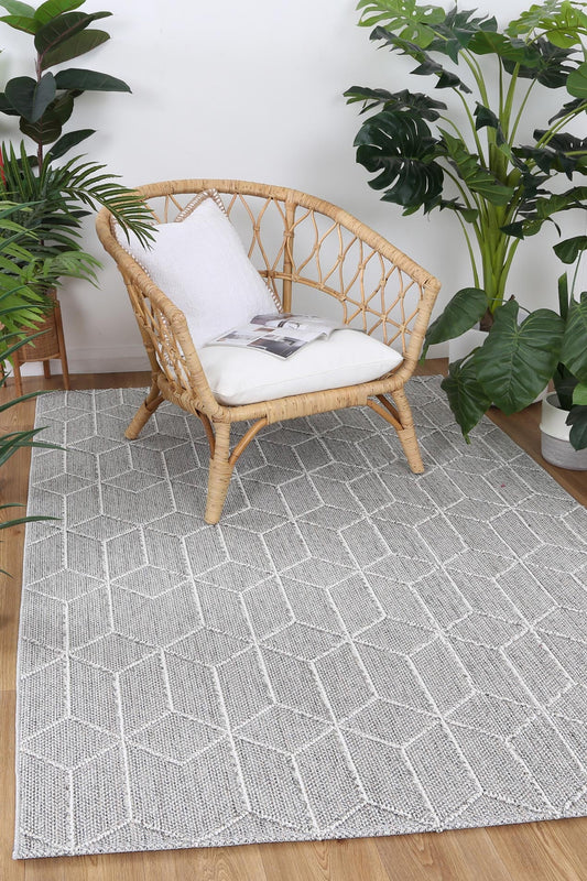 Vanuatu Totori Ash Geometric Flatweave Rug - /products/vanuatu-totori-ash-geometric-flatweave-rug