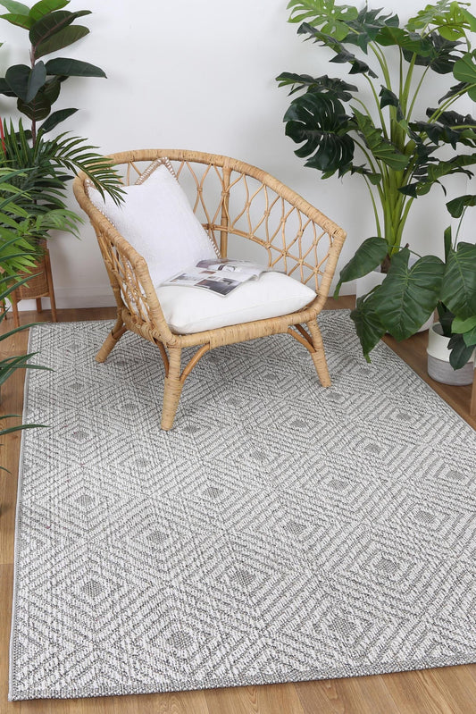 Vanuatu Walasi Ash Geometric Flatweave Rug - /products/vanuatu-walasi-ash-geometric-flatweave-rug