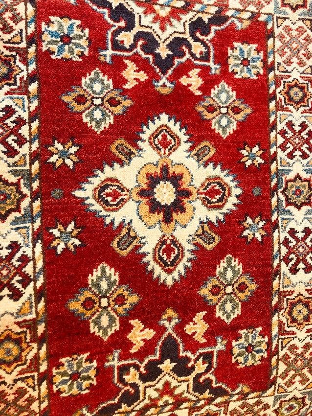 Pure Hand Spun Wool Pile On Cotton Base Handmade Woven Rugs Canberra (90 X 60 cm)