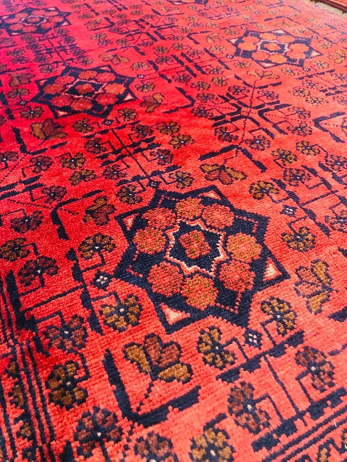 Khal Handmade Rug with Intricate Patterns (125 x 80 cm) - /products/khal-handmade-rug-canberra