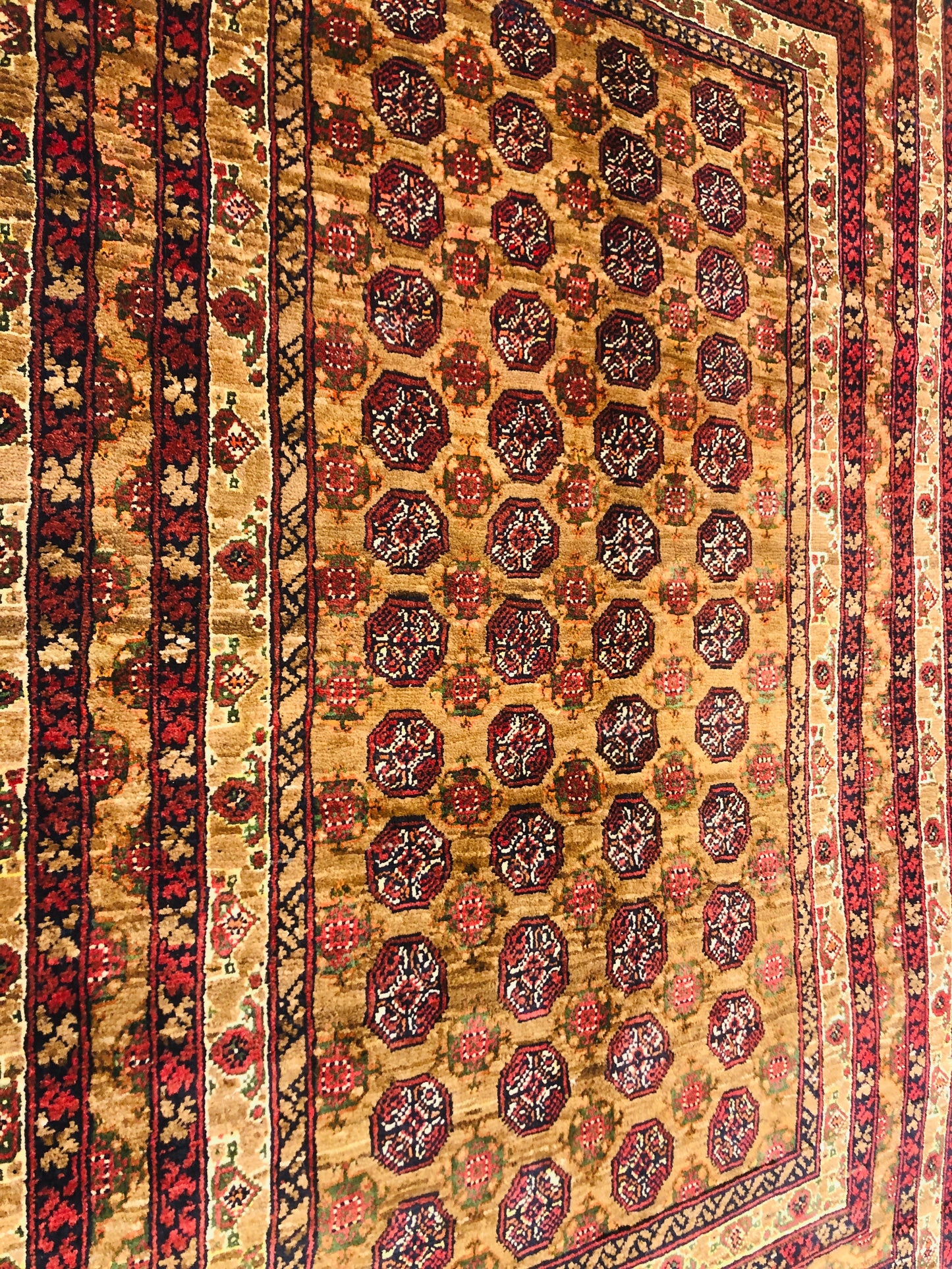 Traditional Bukhara Handmade Woven Rugs (95 X 140 cm)