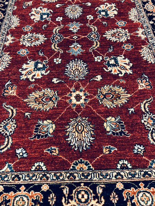 Dark Red Superfine Kazak Suitable for any decoration Area (120 x 180 cm)Dark Red Superfine Kazak Suitable for any decoration Area (120 x 180 cm) - /products/dark-red-superfine-kazak-affordable-wool-rugs