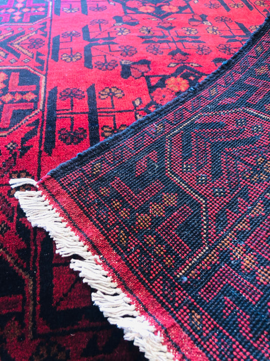 Khal Hand Knotted Contemporary Rug with Unique Design (125 X 78 cm)Khal Hand Knotted Contemporary Rug with Unique Design (125 X 78 cm) - /products/khal-handmade-modern-rugs-125-x-78-cm