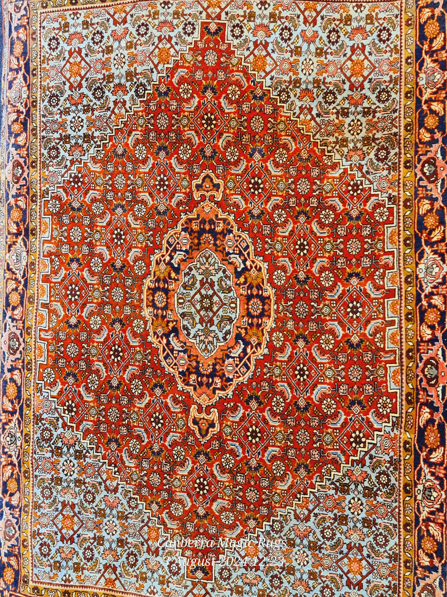 Semi Antique Bejar Rugs woven by Persian Masters (130 x 190 cm)