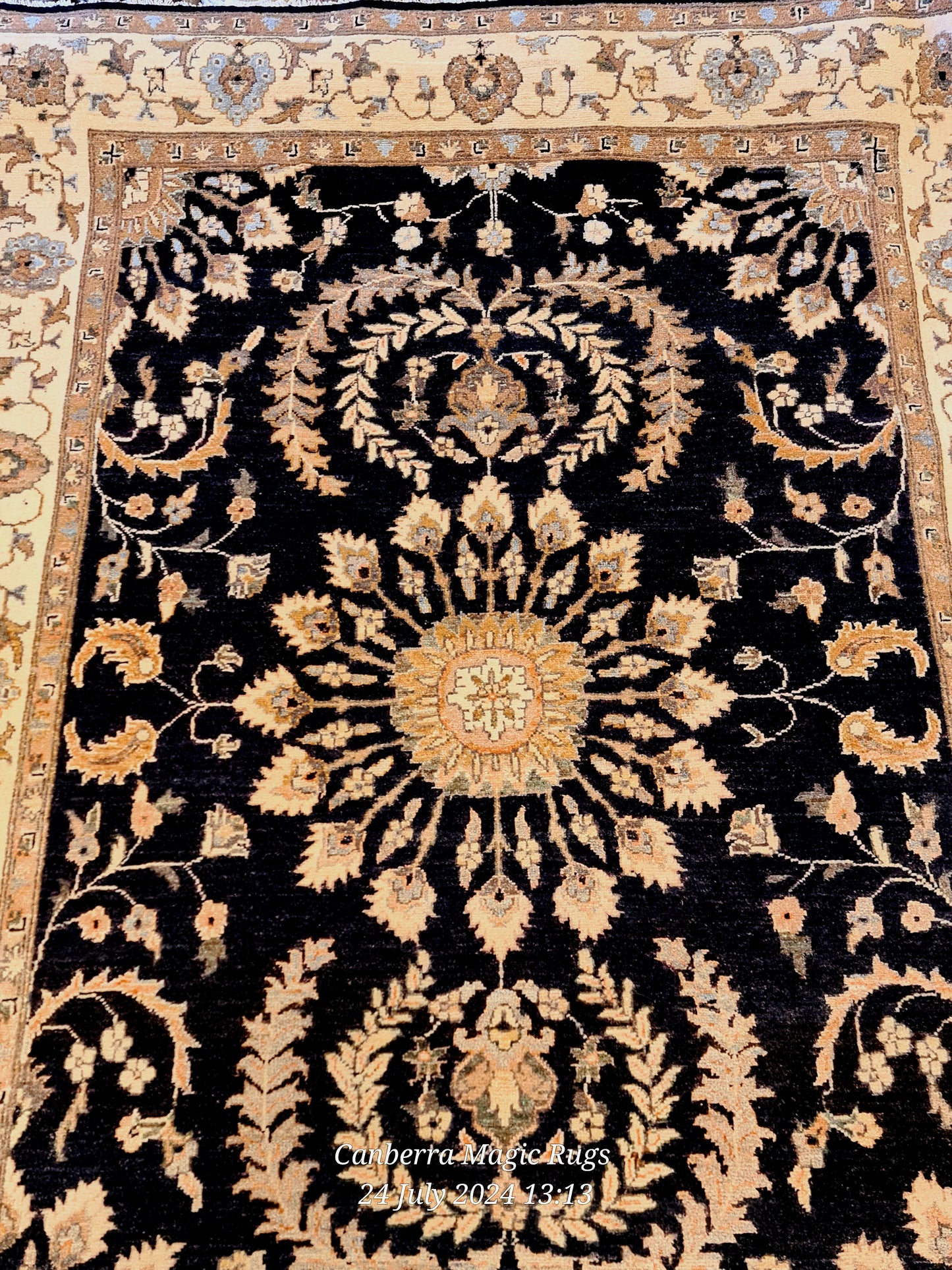 Hand Knotted Chubi Wool Rug (150 x 210 cm) | Authentic Wool Rugs Online – Magic Rugs