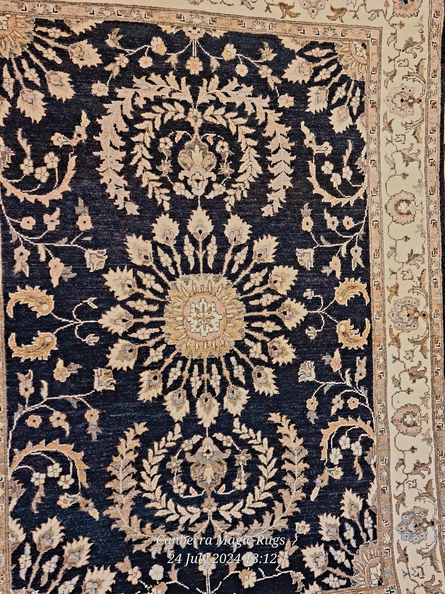 Hand Knotted Chubi Wool Rug (150 x 210 cm) | Authentic Wool Rugs Online – Magic Rugs