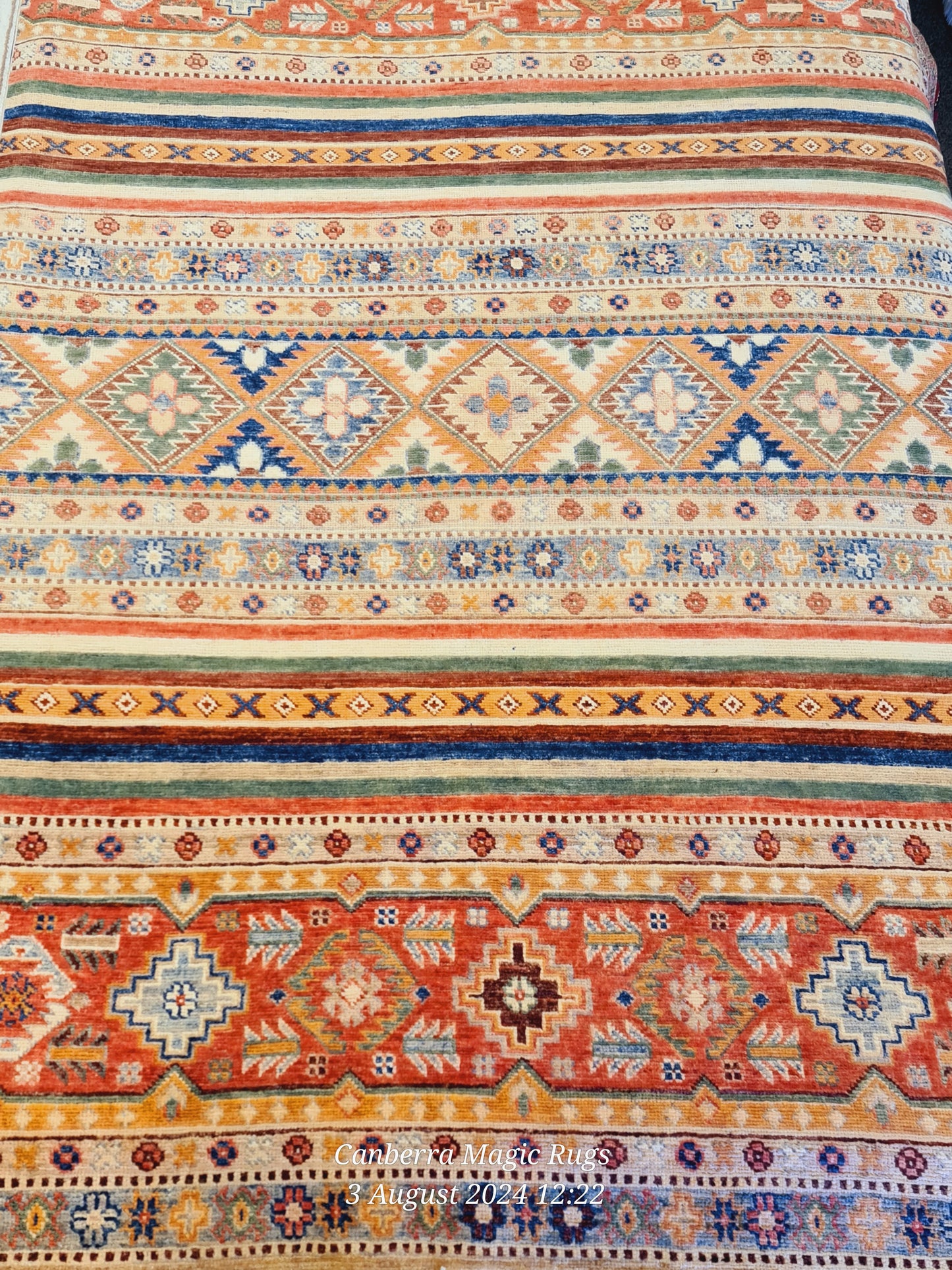 Superfine Attractive Pink Kazak Rug (120 x 180 cm)