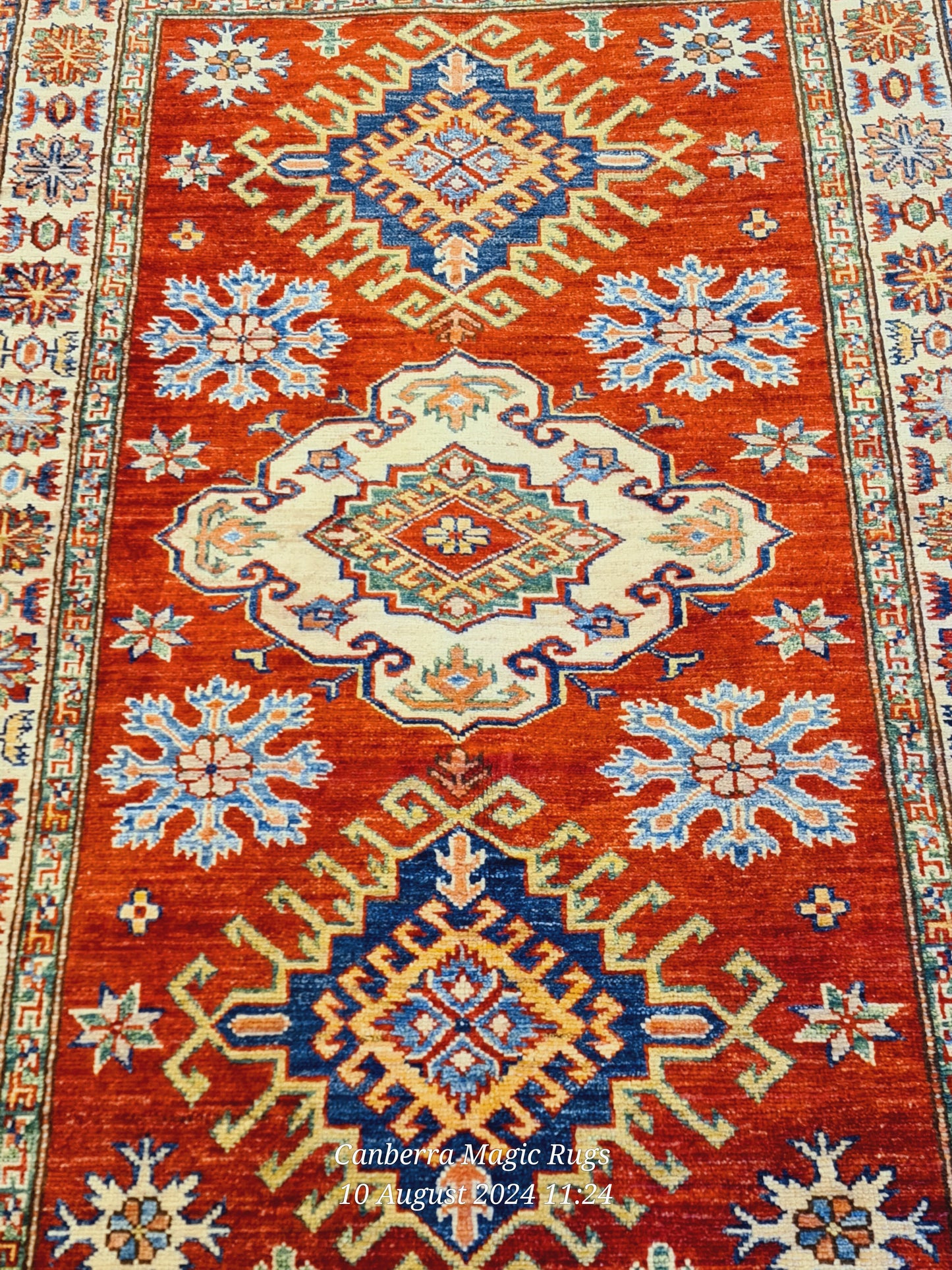 Super Kazak Handmade Wool Rugs (99 x 157 CM)