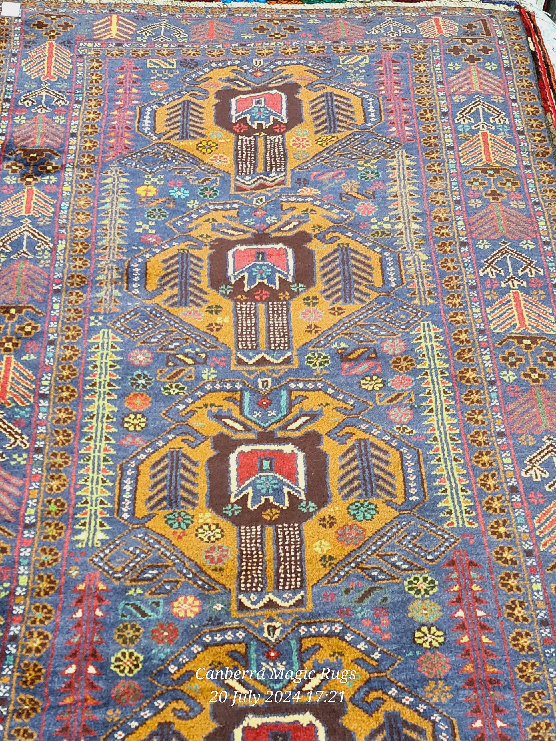 Herati Lamb Wool Rugs Online