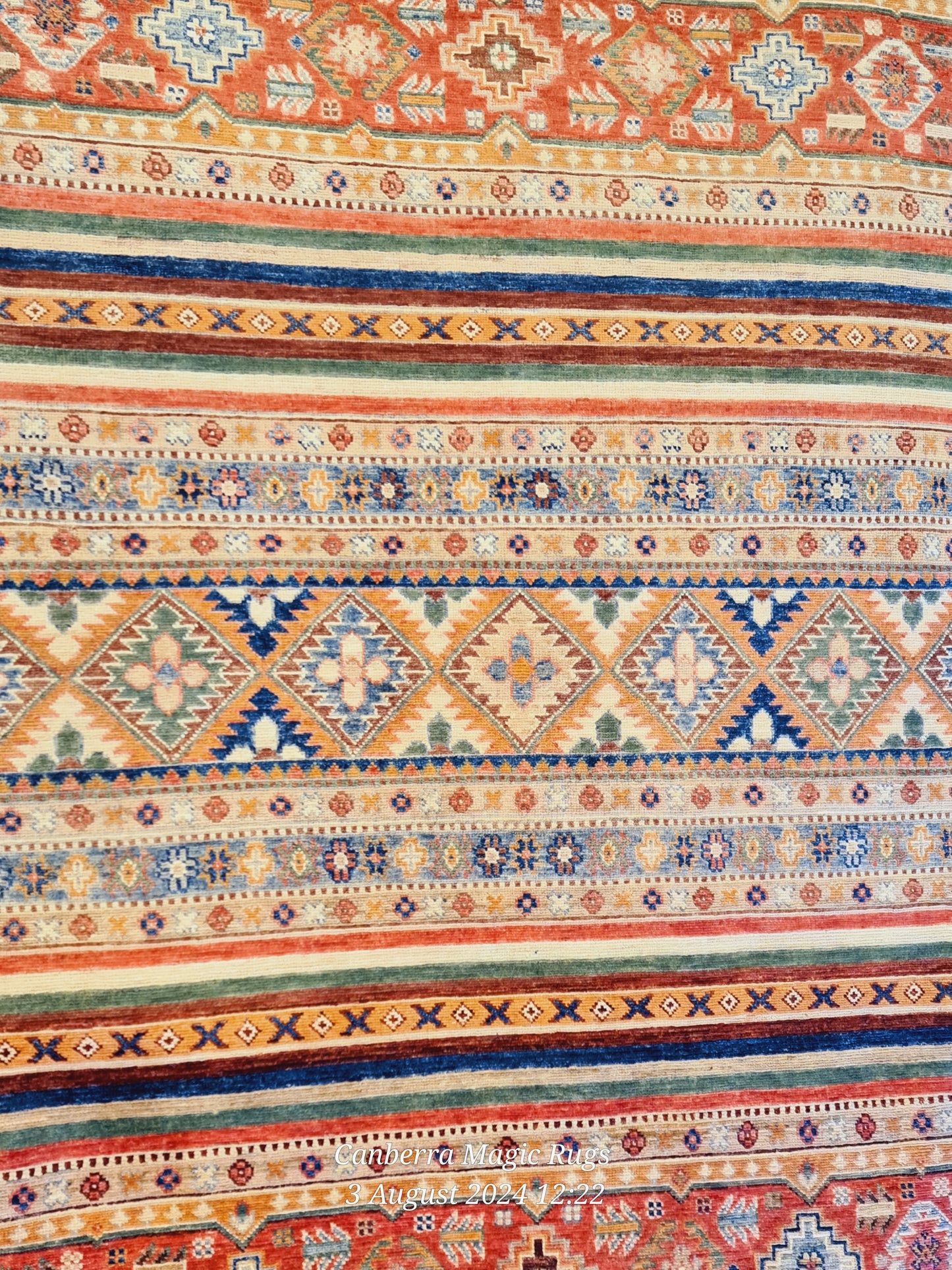 Superfine Attractive Pink Kazak Rug (120 x 180 cm)