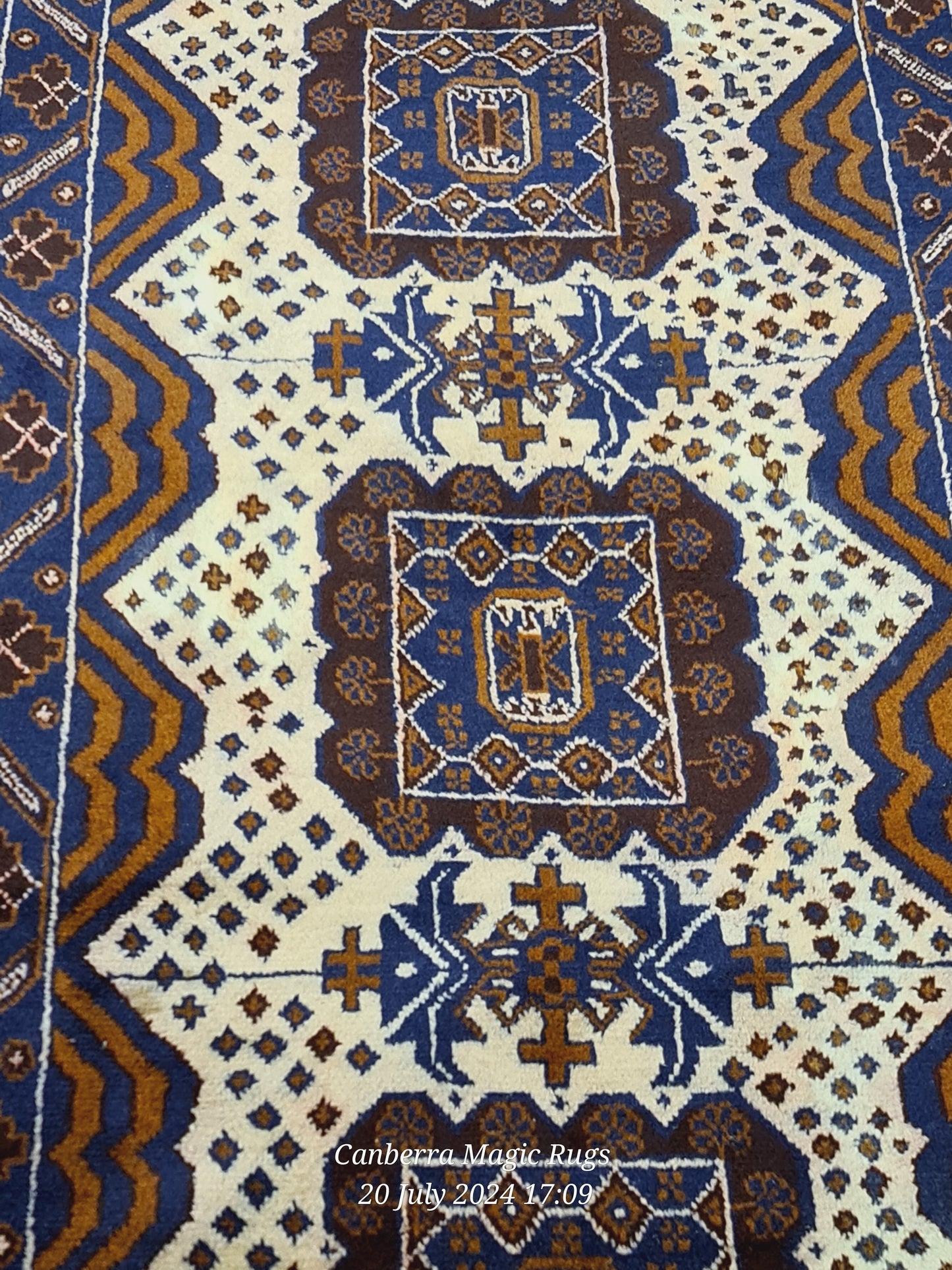 Baluchi Hand-Spun Wool Rug