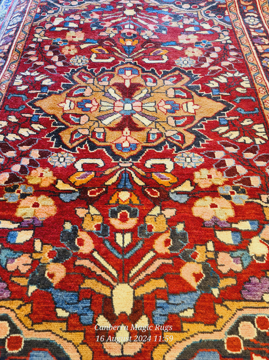 Persian Herati Handmade - /products/wool-silk-persian-rug-online-copy-105-x-150-cm