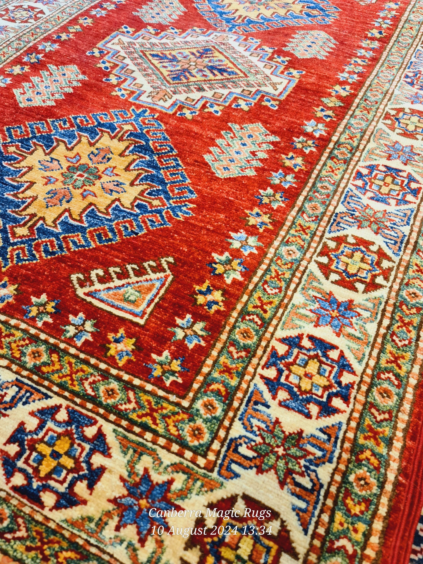 Velvet Super Kazak rug Canberra