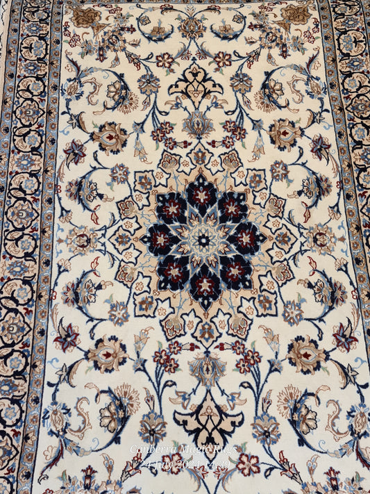 Persian Nain Handcrafted Rug 130x210 CM – Durable for High-Traffic AreasPersian Nain Handcrafted Rug 130x210 CM – Durable for High-Traffic Areas - /products/persian-nain-rug-for-high-trafficking-area-130-x-210-cm