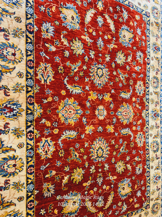Superior Knot of Hand Knotted Kazak Rug - /products/modern-rugs-online-australia-super-kazak-cm