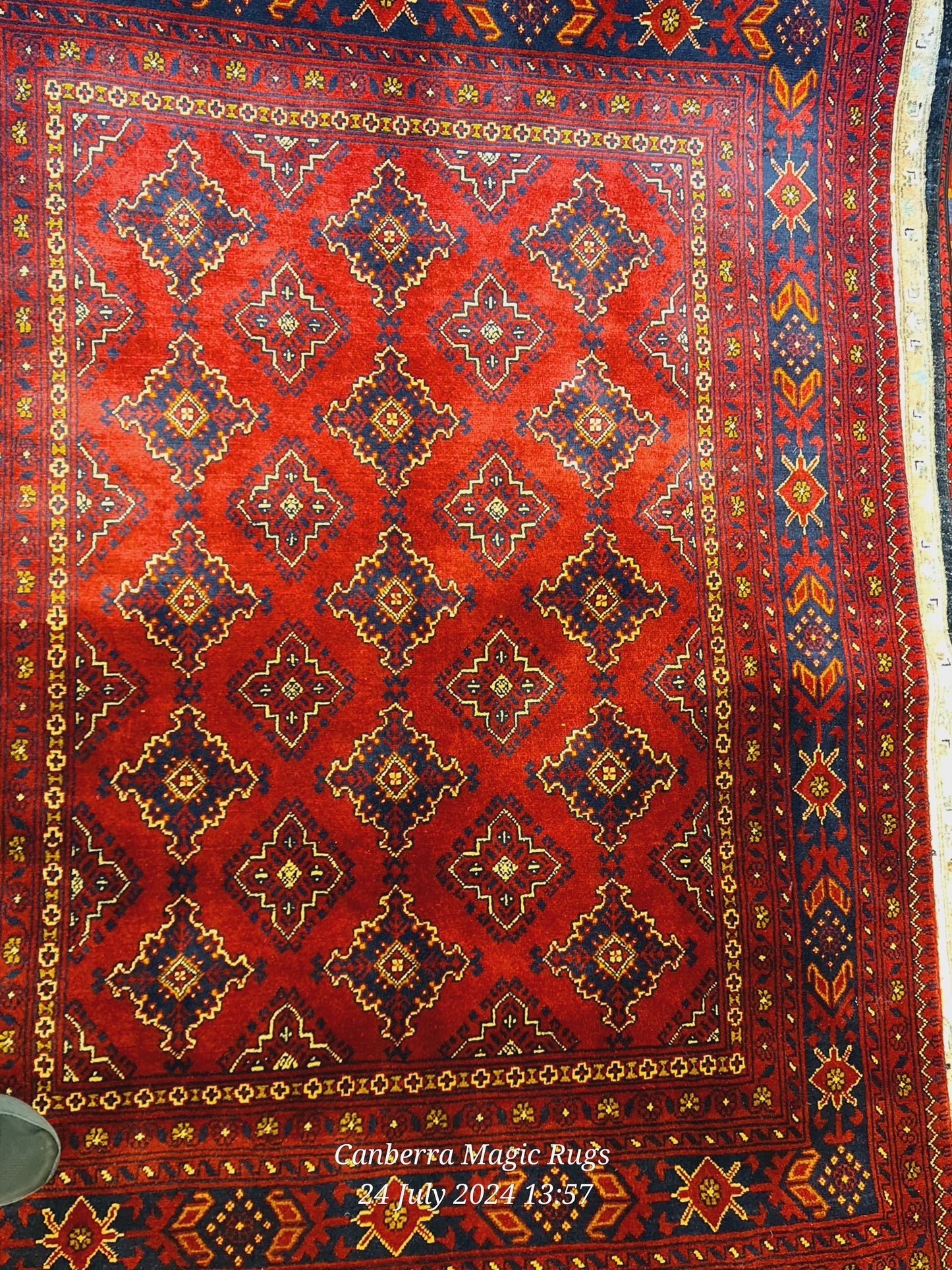 Beautiful and Durable Kundoz Rug (150 x 200 cm) | Authentic Kundoz Afghan Rugs – Magic Rugs