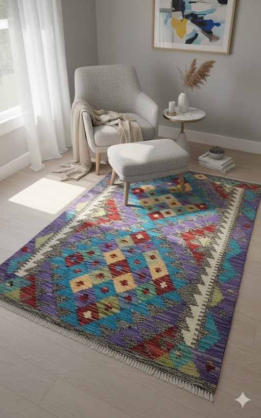 Kilim Rugs Canberra Perfect Art Piece for Each Corner of Your House (125 x 84 cm) - /products/kilim-rugs-canberra-125x84-cm